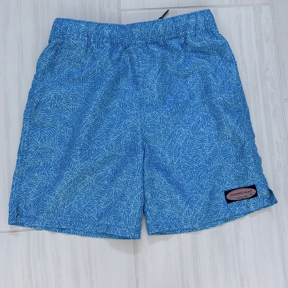 Vineyard Vines Men Swim Trunks Blue Print size S